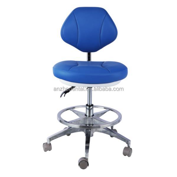 360 graus de rotação assistente dentário cadeira confortável assento banquinho dentista com encosto