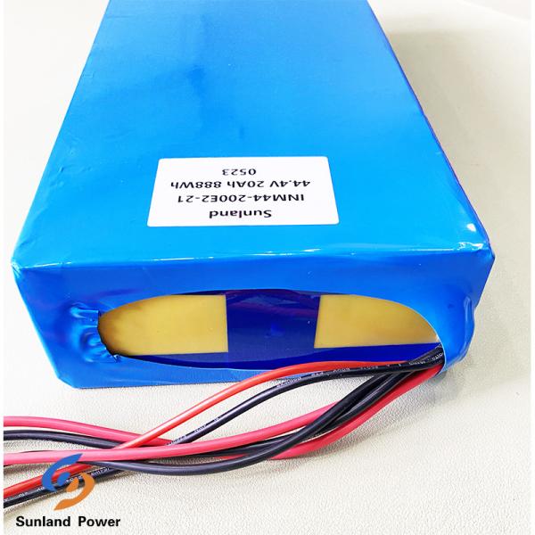 Scooter plat d'Ion Battery Pack For Electric de lithium d'INR21700 12S5P 44.4V 20Ah