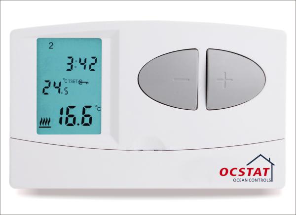1 calor 1 termostato fresco da sala de caldeira de Digitas para o aquecimento doméstico