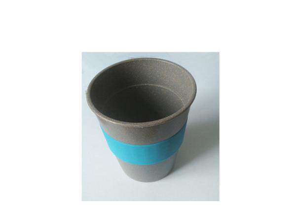 BPA Free Refillable Plastic Water Bottles With Food grade PP / Bamboo Fiber