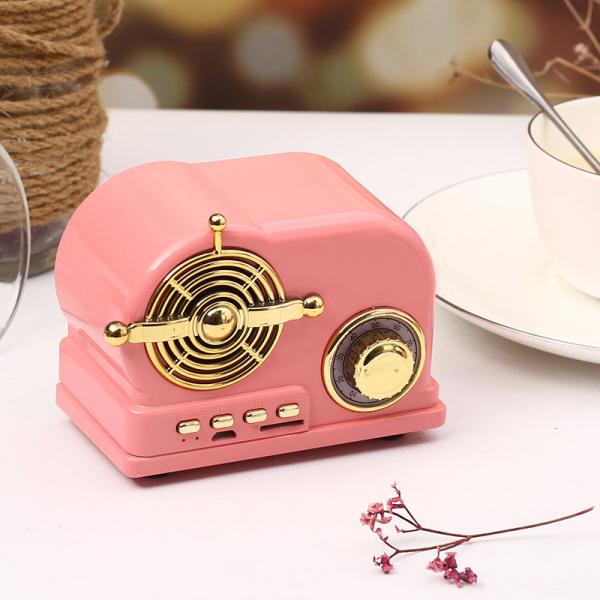 Retro Mini Speakers Hands Free Portable Wireless Bluetooths speaker GK-BT02