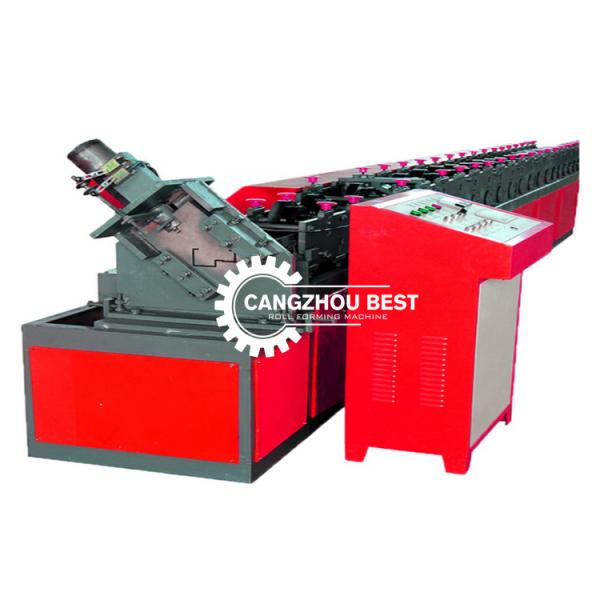 Slide Channel Truck And Metal 0.5mm Stud Roll Forming Machine
