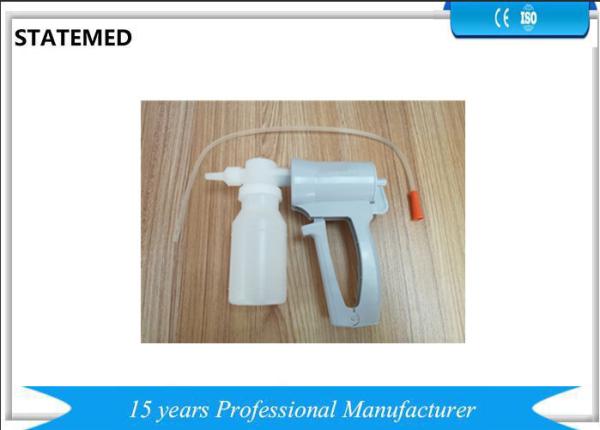 ABS Or PVC Handle Operated White Sputum Aspirator Consumable Medical Suppliers