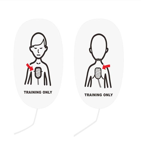 First Aid AED Trainer Pediatric Electrode Pads For Emergency Personnel