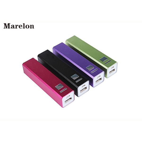 2600mah Rechargeable USB Power Bank / Portable Phone Charger For Promotional Gift