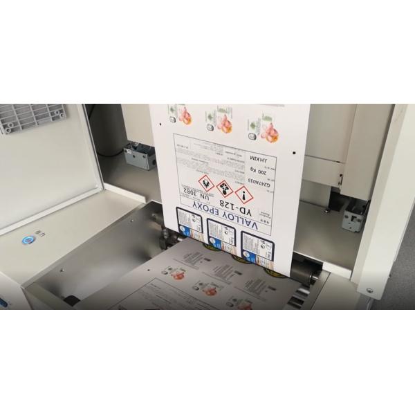 Цифровая печатная машина для печати этикеток Roll To Roll Ecographix Color Printer