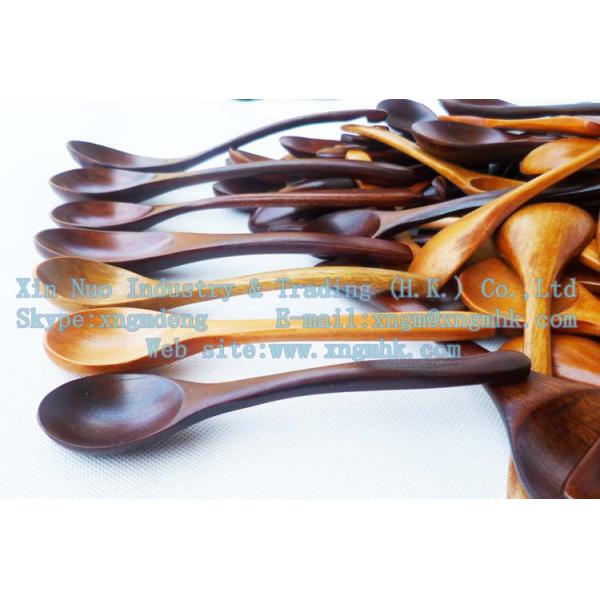 Wooden spoon, wooden scoop, wooden soup spoon, wooden children spoon