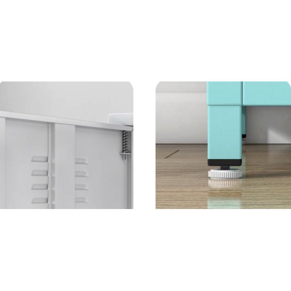 Height 1700mm Metal Single Door Locker For Kids Living Room Bed Room Office