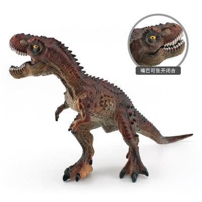Interativo Brown TyrannosaurusDinossauro Figure Set brinquedo educacional com detalhes realistas e mandíbulas móveis