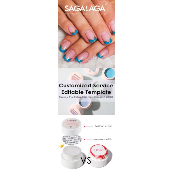 Diseño de arte DIY Pintura en gel UV Juego de 102 piezas con pigmentos ricos 102 colores Esmalte de uñas en gel sólido Certificación MSDS