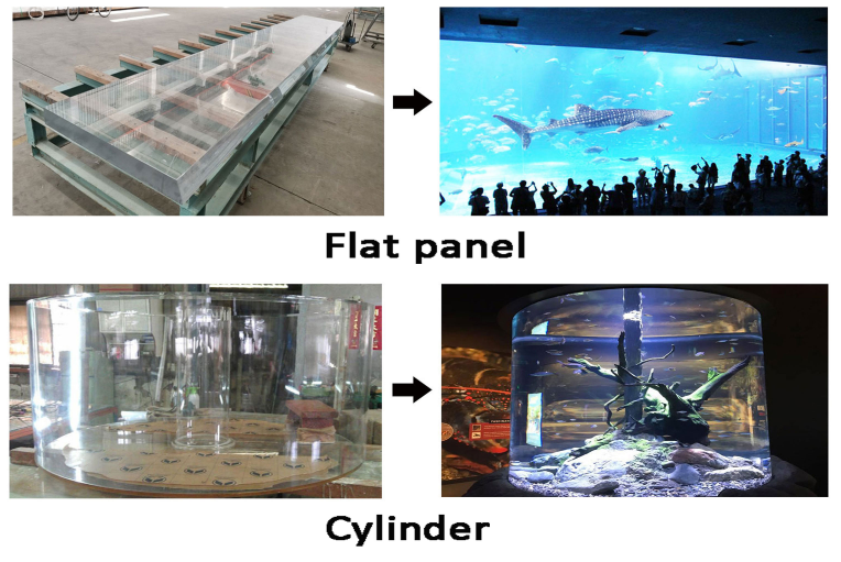 Aquarium Project Construction Large Fish tank Custom Manufacturers Aquarium Super Large Acrylic Fish tank Customized