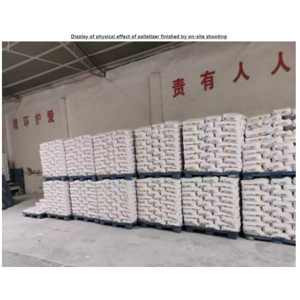 O empilhador liso automático de Palletizer para o saco de pó/partículas ensaca