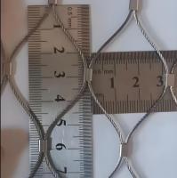 SUS316 Stainless Steel Cable Mesh For Safety Webnet Balustrade Infill