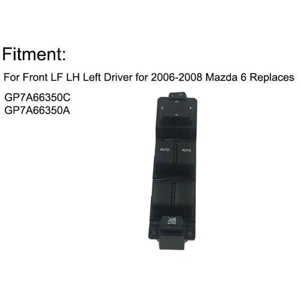 ABS Material Mazda Power Window Switch , LF LH Left Driver Window Lifter Switch