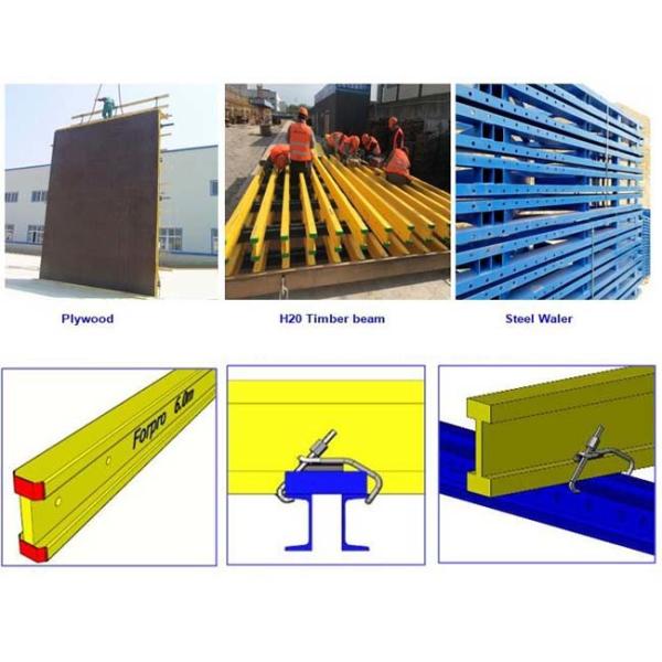 High Efficienty Timber Beam Formwork for Core Wall and Columns Construction