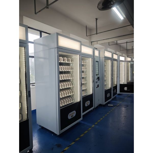 Commercial Snack and Drink Vending Machine With Top Light Box for Retail Stores