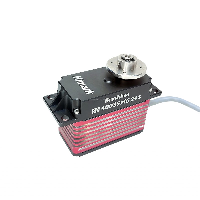 Brushless Digital Feedback Servo 400kg 12V 24V 28V Servo Motor SF40035MG
