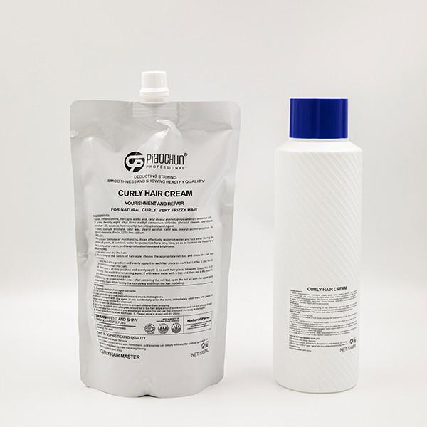 Paraben Free Hair Curly Cream For Voluminous Defined Curls Professional Salon Use