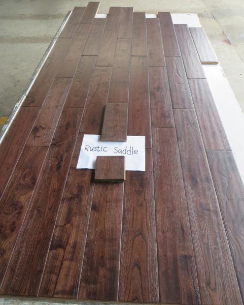 Handscraped, Brushed And Distressed Asian Teak Solid Hardwood Floors
