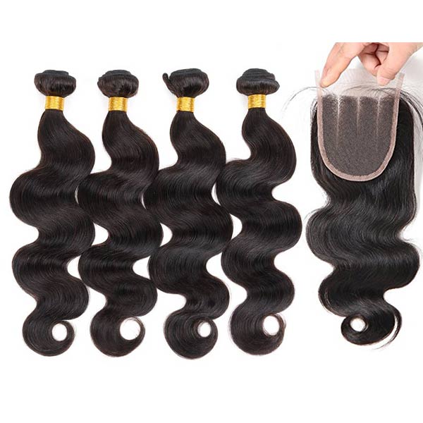 Grade 8A Brazilian Human Hair Weave Bundles Without Chemical Process