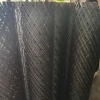 Acessórios pesados de alumínio galvanizado de folha plana de rede de arame metálico expandido com 1,5 mm e parafusos de segurança