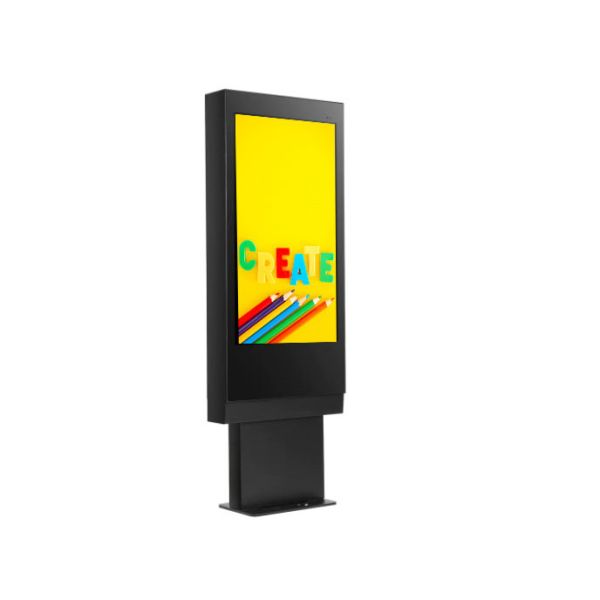 49 Inch IP65 Waterproof Outdoor Digital Signage with 2500cd/㎡ Brightness LCD Advertising Display
