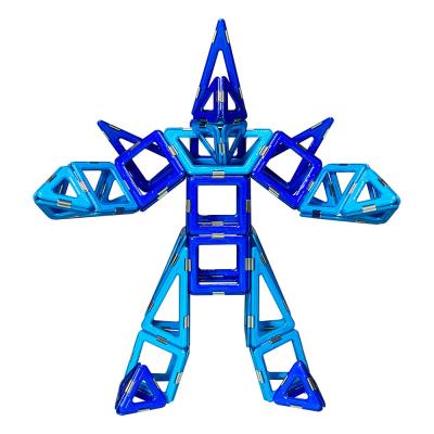 Puzzle Magnetic Science Tiles Mecha Magnetic 3D Blocks For Creative Minds