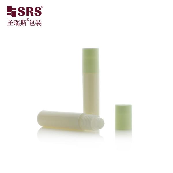 10ml Green Cap White Roller Bottle for Essential Oils/Perfumes with Smooth Finish