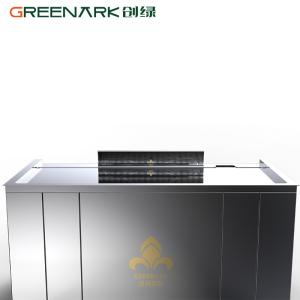 High-Efficiency Teppanyaki Grill with 20mm Food-Grade Alloy Steel Countertop &