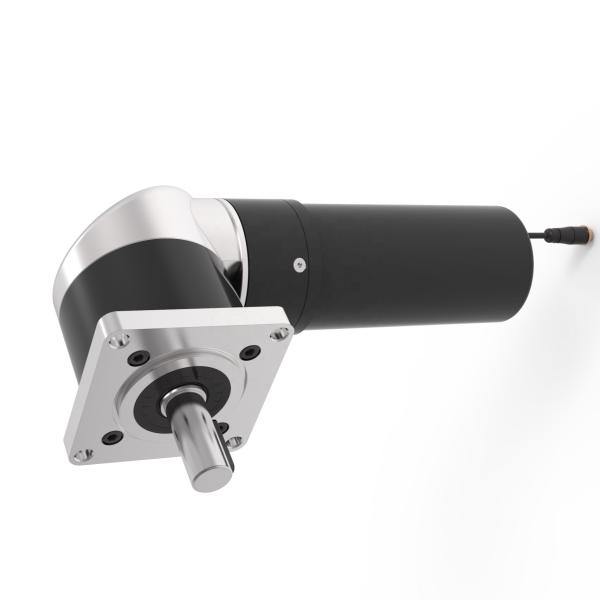 1rpm Low Rpm Electric Motor 90 Degree 320Nm Right Angle Gear Motor