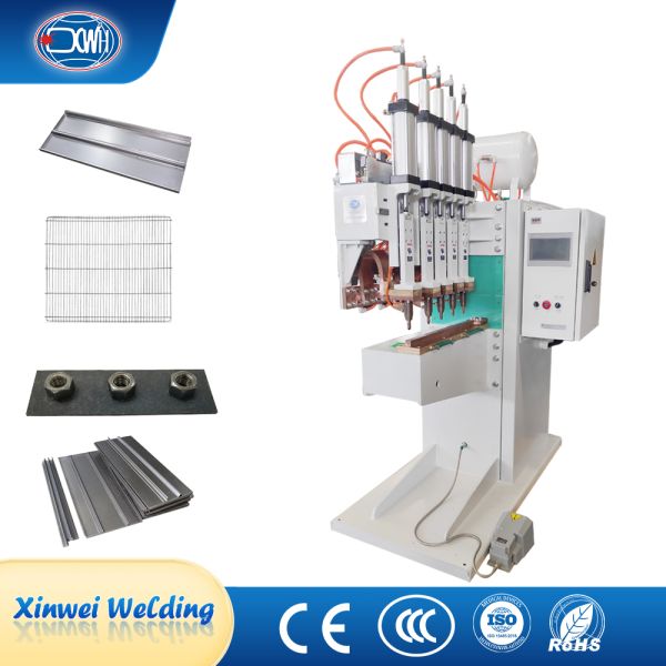 Pneumatic Multi Point Spot Welding Machine for Stainless Steel Aluminium Sheet Metal