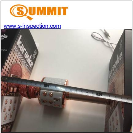 Microphone Set Pre Shipment Inspection Services​ Electronic Product Inspection