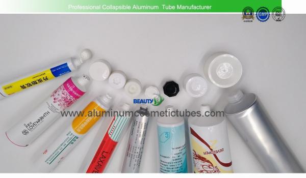 ALU Plastic Laminated Empty Toothpaste Tubes Cosmetic Cream Packaging No - Toxic