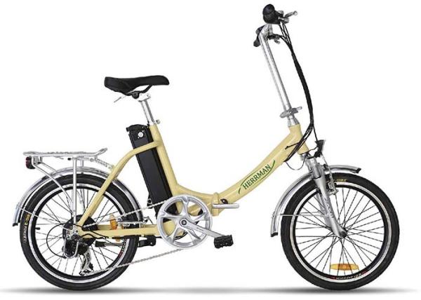 20 Inch  Portable Foldable Electric Bicycle 30-50 Km / H With Brushless Motor