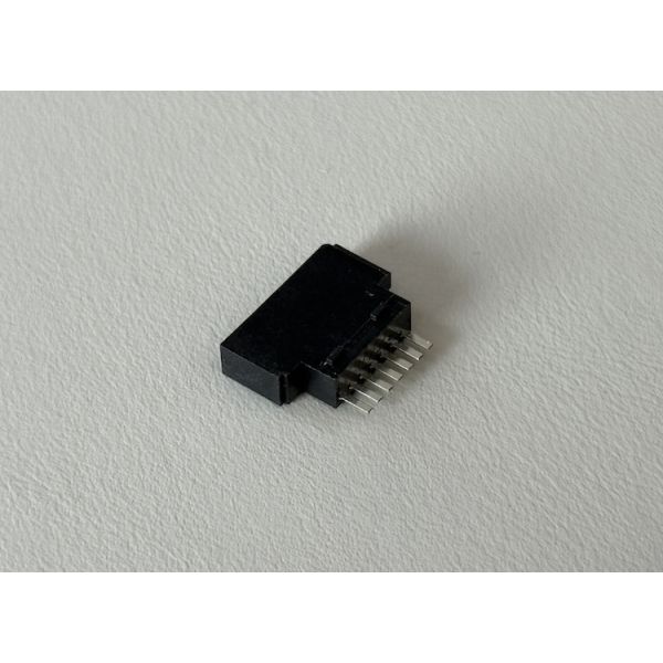 7 Pin 1.27mm PCB Female Socket Connector, Right Angle SMT Board Interface for High Speed Signal Transmission, Custom Wire Harness, Automotive and Industrial Electronic Power Systems