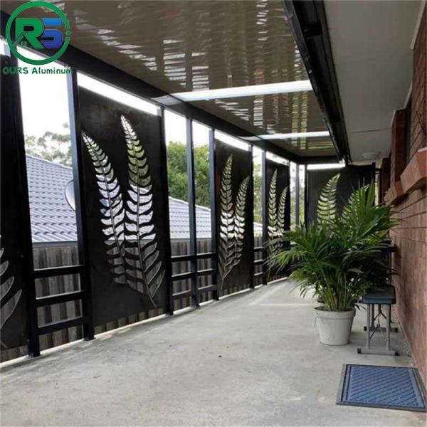 Grelha de alumínio contemporânea de Air Conditioner Vent da cerca do comprimento de 2440MM