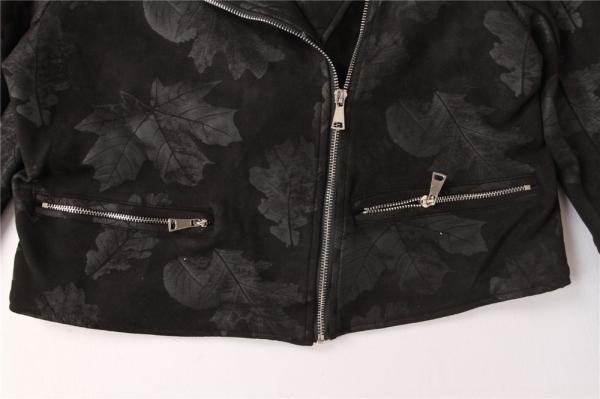 Ladies Suede bomber jacket, Women's Suede jacket, Fashionl style, Metal zipper