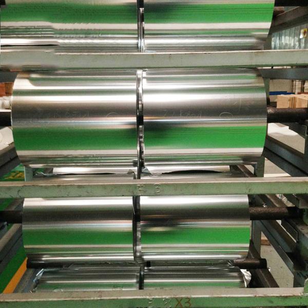 8011 Grado alimenticio 11 micrones a 30 micrones de papel de aluminio Jumbo Roll