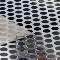 Metal de aço inoxidável Mesh Sheet da folha perfurada de alumínio da distância 6mm do diâmetro 3mm
