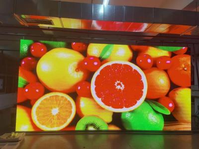exibição de vídeo interna do diodo emissor de luz 600mcd/m2 com armário de 1000x250mm