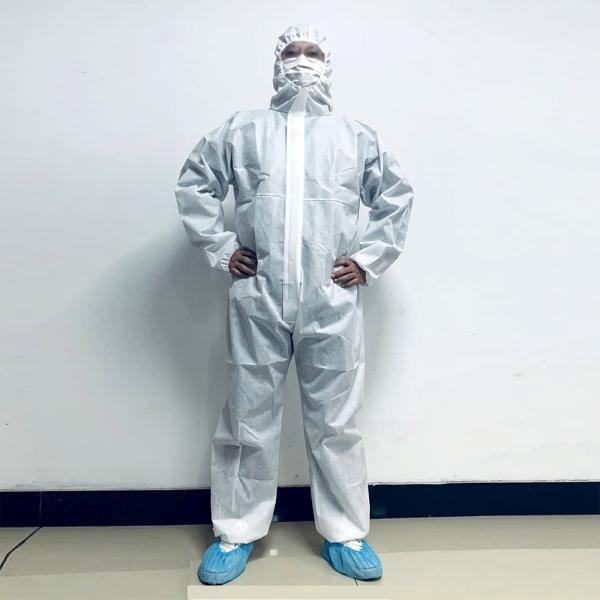SMS PPE S To 3Xl Type 5 6 Disposable Coveralls Cat III CE Work Wear Uniforms
