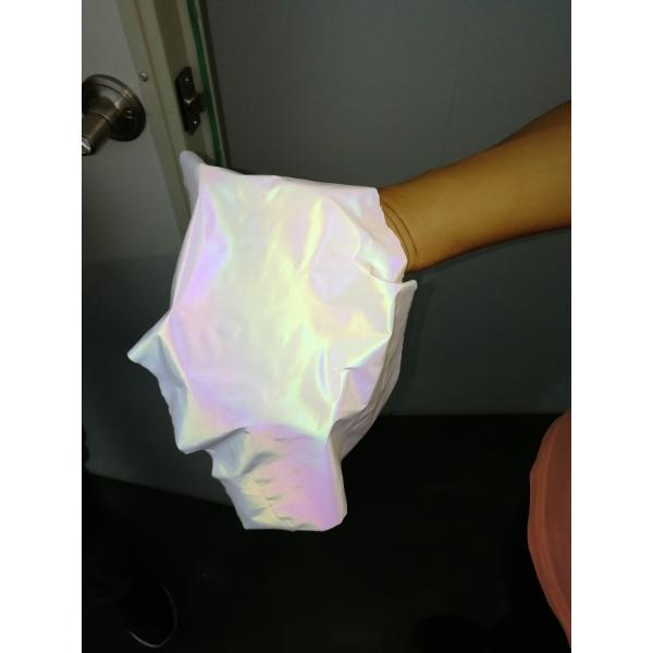 Ткань водоустойчивой радуги нейлона мягко 1.37m*100m отражательная