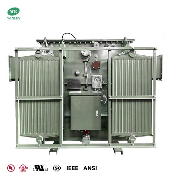 2000kVA Oil Type Substation Power Transformer 11kV/1kV Step Down AS60076 Standards