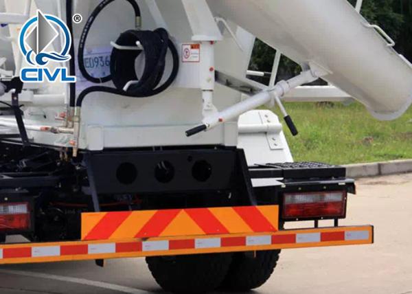 Orange 8x4 16cbm Concrete Mixer Trucks / EURO 2 Diesel Cement Mixer Truck