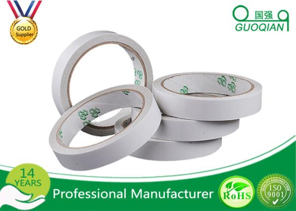 White / Yellow Color Double Side adhesive Tape Oil Based Hot Melt Adhesive Tape