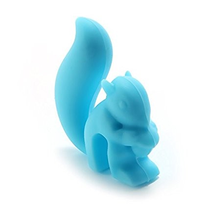 Tea Bag Holder Silicone Drink Markers Corrosion Resistance No Harm To Human Body