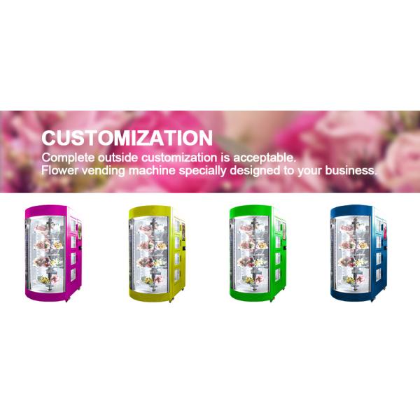 Os presentes automáticos florescem a máquina de venda automática combinado com software da gestão do servidor da nuvem