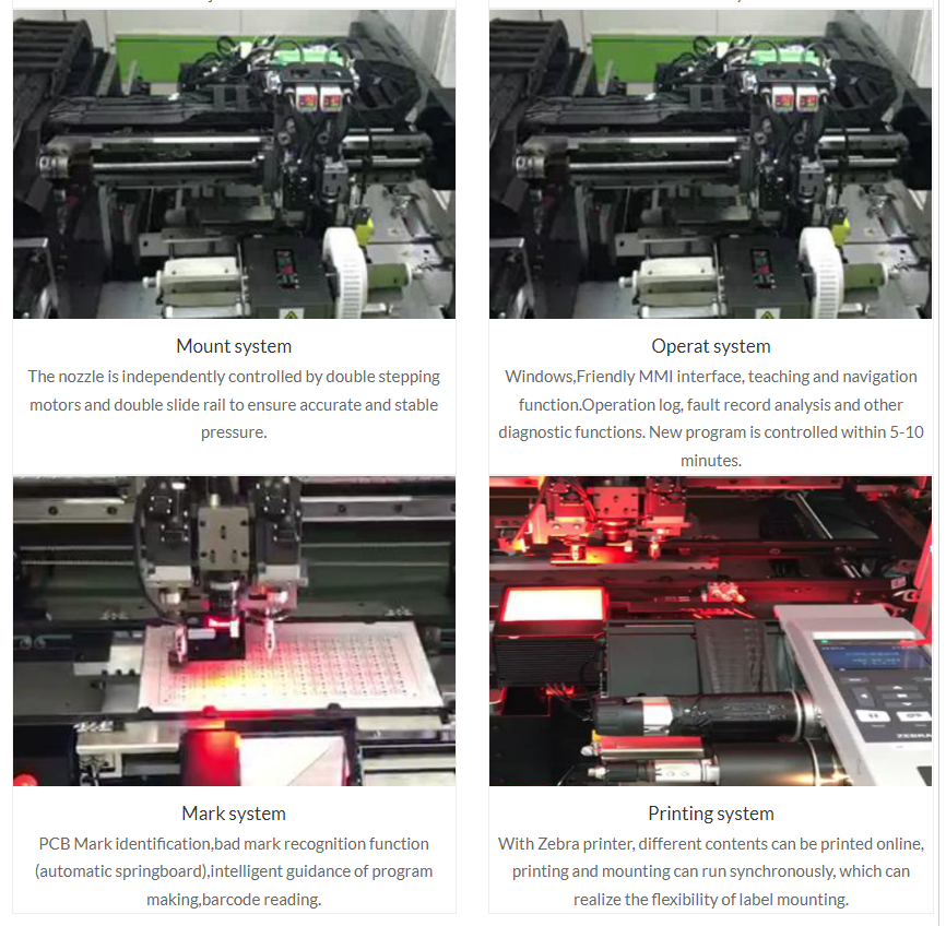 SMT Online Label Mounter in PCB Assembly Line
