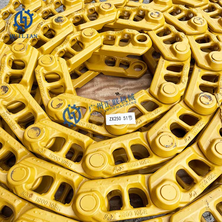 Zaxis ZX250 EX300 EX330 EX350 ZX270 ZX280 ZX300 ZX330 Track Link Excavator Track Chain and Shoe for Excavator Roller Idler Adjuster