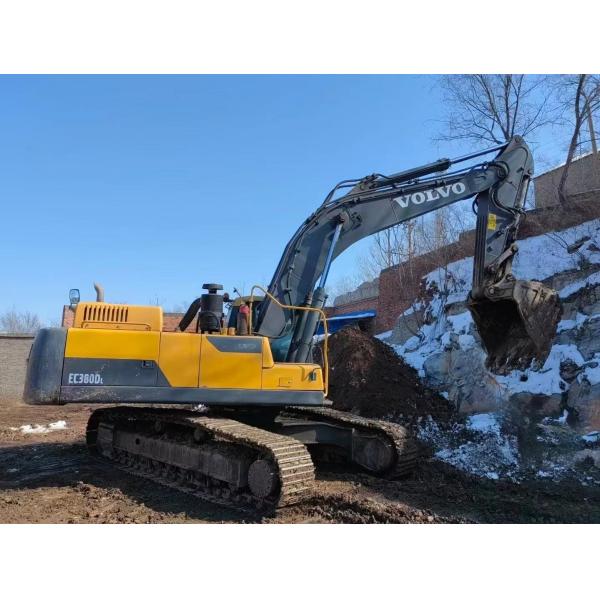 Original EC380D Used Volvo Track Excavators 215kw Rated Power